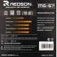 【REDSON】MS-57金屬音清脆擊球聲敏銳擊球感極細羽拍線(0.57MM)
